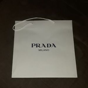 Prada shopping bag